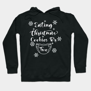 eating christmas cookies for two Hoodie